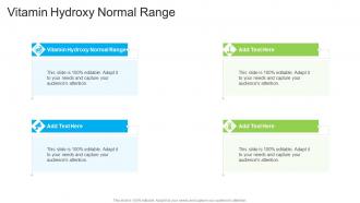Vitamin Hydroxy Normal Range In Powerpoint And Google Slides Cpb