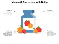 Vitamin Icon Source Background Supplement Medicine