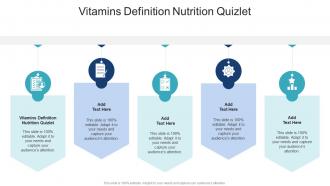 Vitamins Definition Nutrition Quizlet In Powerpoint And Google Slides Cpb