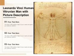 Vitruvian Man Collages Circular Frame Business Activities Physiology