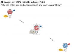 15334295 style circular bulls-eye 3 piece powerpoint presentation diagram infographic slide