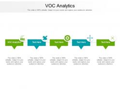 Voc analytics ppt powerpoint presentation infographic template graphic tips cpb