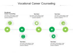 Vocational career counseling ppt powerpoint presentation icon graphic tips cpb