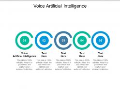 Voice artificial intelligence ppt powerpoint presentation gallery visual aids cpb