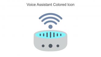 Voice Assistant Colored Icon In Powerpoint Pptx Png And Editable Eps Format