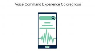 Voice Command Experience Colored Icon In Powerpoint Pptx Png And Editable Eps Format