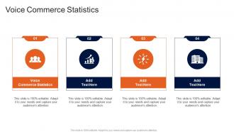 Voice Commerce Statistics In Powerpoint And Google Slides Cpb