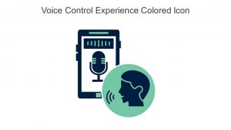 Voice Control Experience Colored Icon In Powerpoint Pptx Png And Editable Eps Format