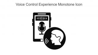 Voice Control Experience Monotone Icon In Powerpoint Pptx Png And Editable Eps Format