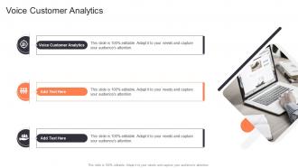 Voice Customer Analytics In Powerpoint And Google Slides Cpb