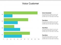 Voice customer ppt powerpoint presentation gallery format cpb