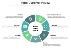 Voice customer review ppt powerpoint presentation file graphics design cpb
