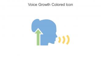Voice Growth Colored Icon In Powerpoint Pptx Png And Editable Eps Format