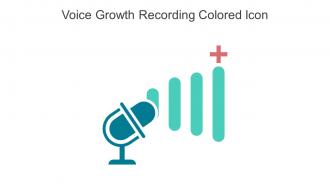 Voice Growth Recording Colored Icon In Powerpoint Pptx Png And Editable Eps Format