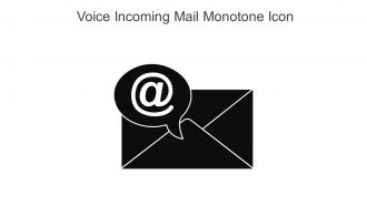Voice Incoming Mail Monotone Icon In Powerpoint Pptx Png And Editable Eps Format