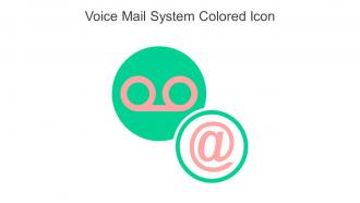 Voice Mail System Colored Icon In Powerpoint Pptx Png And Editable Eps Format