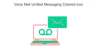 Voice Mail Unified Messaging Colored Icon In Powerpoint Pptx Png And Editable Eps Format