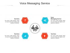 Voice messaging service ppt powerpoint presentation icon show cpb