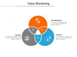 Voice monitoring ppt powerpoint presentation styles demonstration cpb