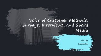 Voice Of Customer Methods Surveys Interviews And Social Media PPT Structure AT
