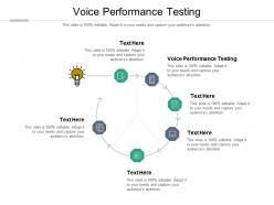 Voice performance testing ppt powerpoint presentation ideas background designs cpb
