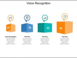 Voice recognition ppt powerpoint presentation inspiration example cpb