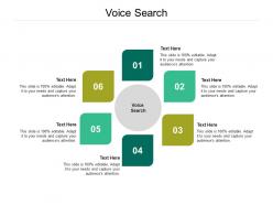 Voice search ppt powerpoint presentation infographic template styles cpb