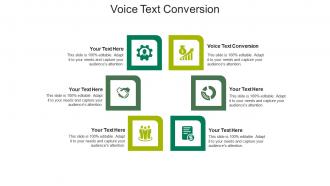Voice text conversion ppt powerpoint presentation professional themes cpb