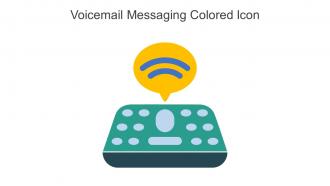 Voicemail Messaging Colored Icon In Powerpoint Pptx Png And Editable Eps Format