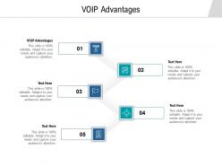 Voip advantages ppt powerpoint presentation show master slide cpb