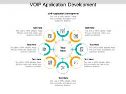 Voip application development ppt powerpoint presentation ideas mockup cpb