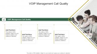 Voip Management Call Quality In Powerpoint And Google Slides Cpb