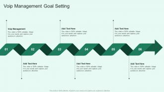 Voip Management Goal Setting In Powerpoint And Google Slides Cpb