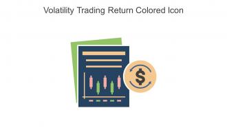 Volatility Trading Return Colored Icon In Powerpoint Pptx Png And Editable Eps Format