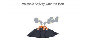 Volcanic Activity Colored Icon In Powerpoint Pptx Png And Editable Eps Format