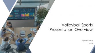 Volleyball Sports PPT Demonstration AT