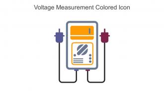 Voltage Measurement Colored Icon In Powerpoint Pptx Png And Editable Eps Format
