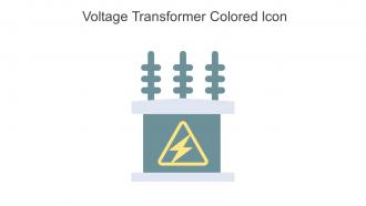 Voltage Transformer Colored Icon In Powerpoint Pptx Png And Editable Eps Format