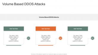 Volume Based DDOS Attacks In Powerpoint And Google Slides Cpb