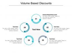 Volume based discounts ppt powerpoint presentation portfolio graphics pictures cpb