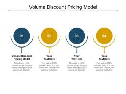 Volume discount pricing model ppt powerpoint presentation gallery guide cpb
