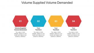 Volume supplied volume demanded ppt powerpoint presentation picture cpb