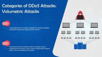 Volumetric Attack As A Category Of DDoS Attack Training Ppt