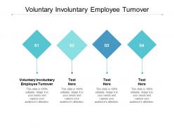 Voluntary involuntary employee turnover ppt powerpoint presentation gallery ideas cpb