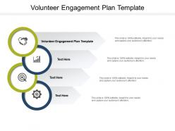 Volunteer engagement plan template ppt powerpoint presentation icon cpb