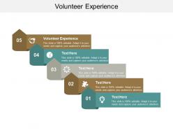 Volunteer experience ppt powerpoint presentation slides ideas cpb