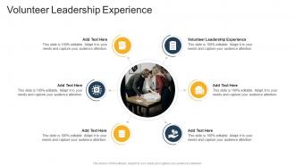 Volunteer Leadership Experience In Powerpoint And Google Slides Cpb