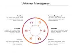 Volunteer management ppt powerpoint presentation shapes cpb