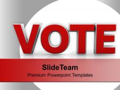 Vote for future government powerpoint templates ppt themes and graphics 0113