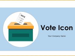 Vote Icon Computer Electronic Candidates Presidential
